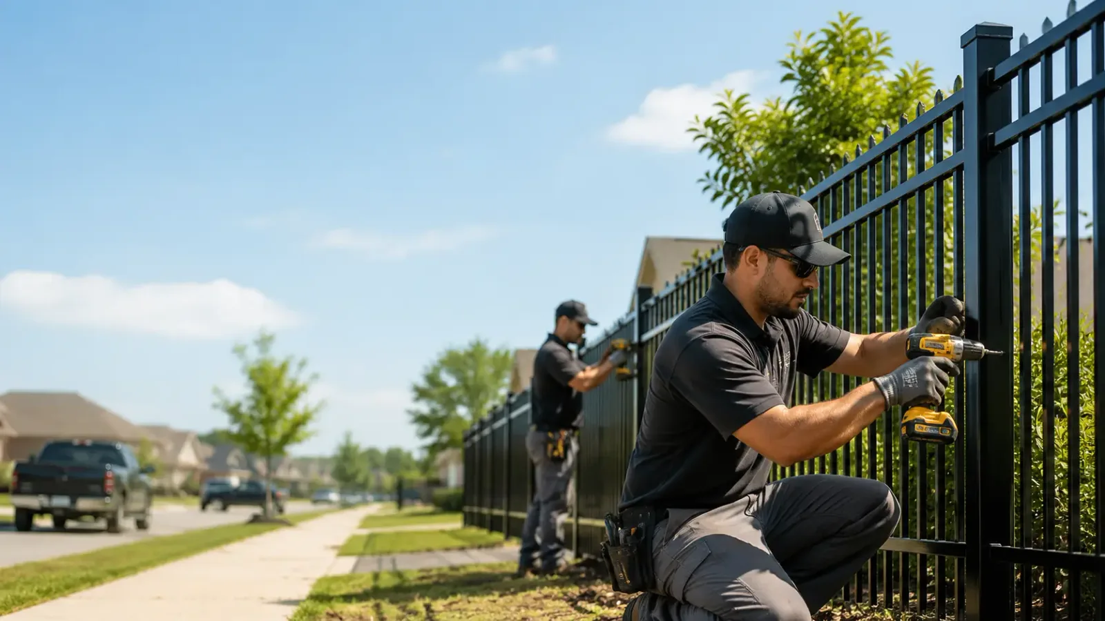 Metal Fence Installation in Baileyton, AL